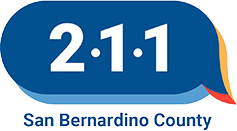 Logo for San Bernardino County 2-1-1